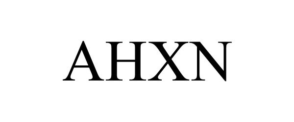 Trademark Logo AHXN
