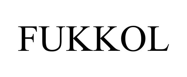 Trademark Logo FUKKOL