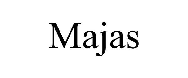 Trademark Logo MAJAS