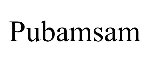 Trademark Logo PUBAMSAM