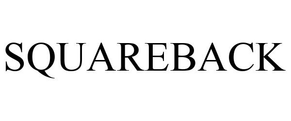Trademark Logo SQUAREBACK