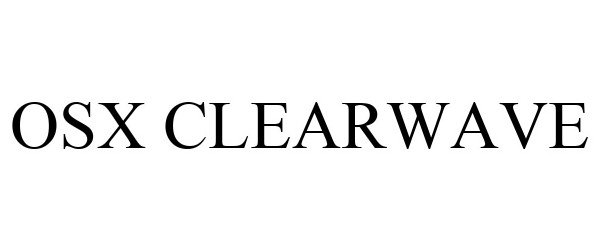  OSX CLEARWAVE