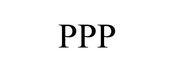 Trademark Logo PPP