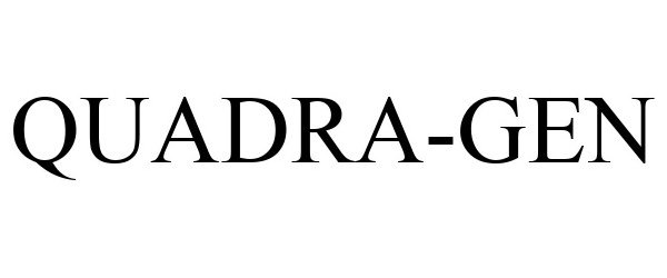 Trademark Logo QUADRA-GEN