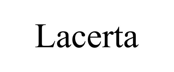 Trademark Logo LACERTA