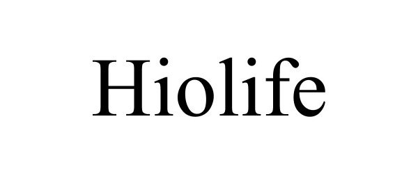 Trademark Logo HIOLIFE