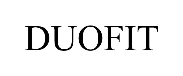 Trademark Logo DUOFIT