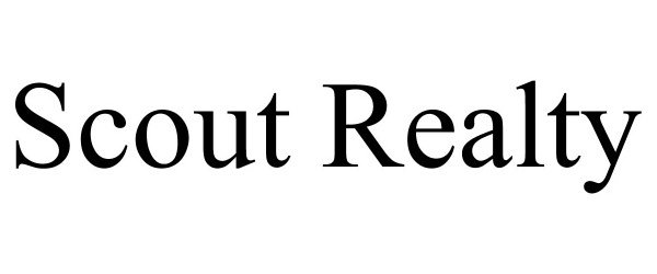 Trademark Logo SCOUT REALTY
