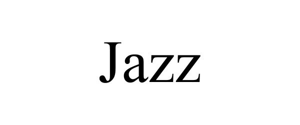 Trademark Logo JAZZ