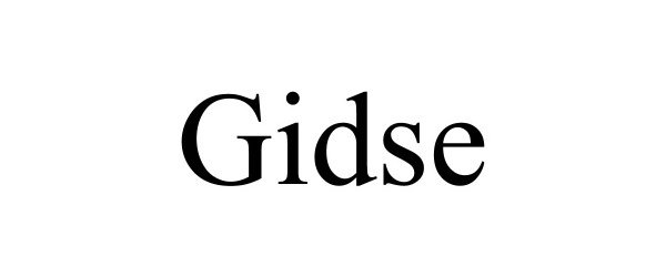  GIDSE