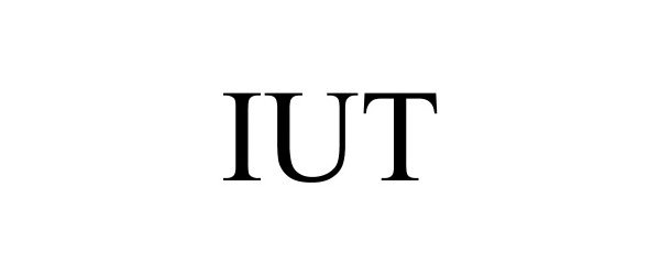 Trademark Logo IUT