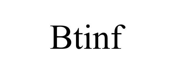 Trademark Logo BTINF
