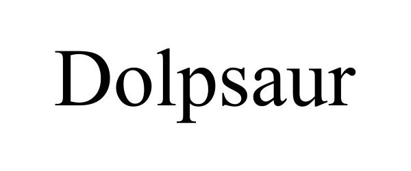 Trademark Logo DOLPSAUR