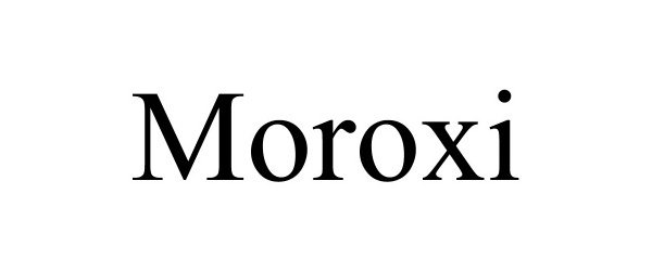 Trademark Logo MOROXI