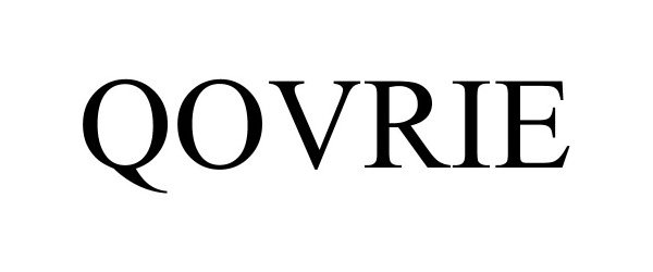 Trademark Logo QOVRIE