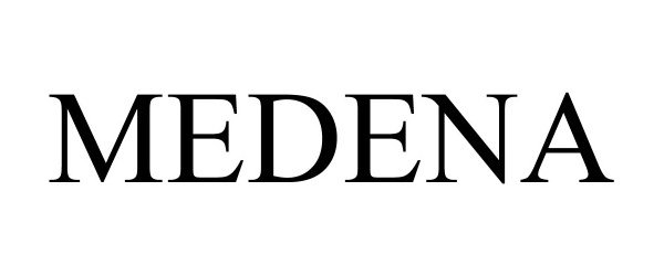 Trademark Logo MEDENA