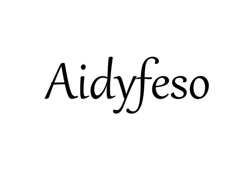 Trademark Logo AIDYFESO