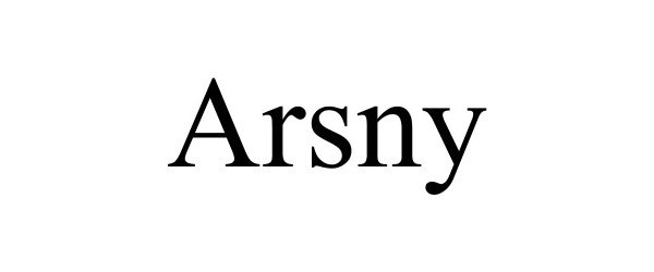  ARSNY