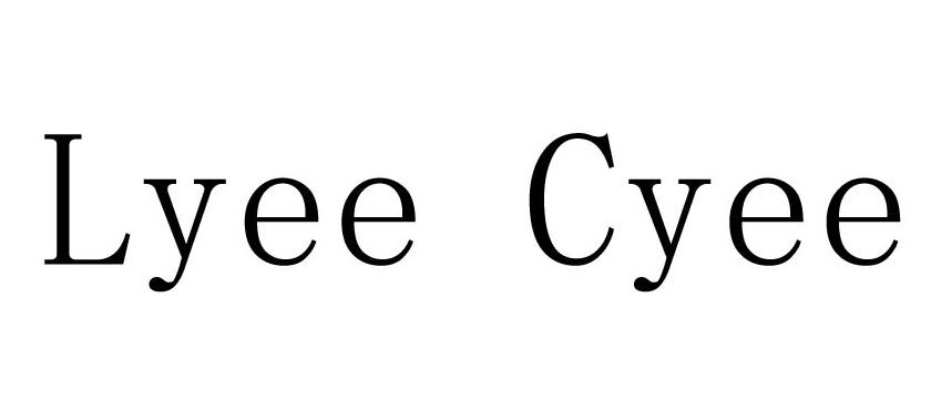 Trademark Logo LYEE CYEE