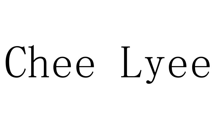 Trademark Logo CHEE LYEE