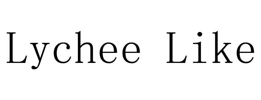 Trademark Logo LYCHEE LIKE