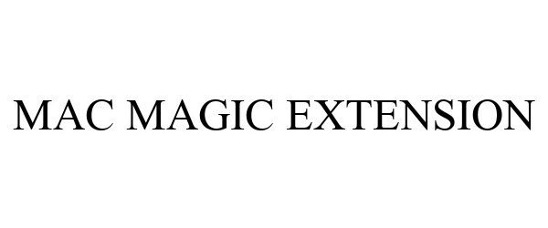  MAC MAGIC EXTENSION