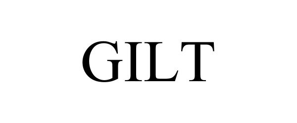 Trademark Logo GILT