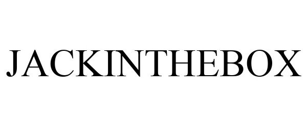 Trademark Logo JACKINTHEBOX