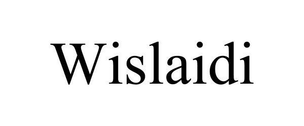 Trademark Logo WISLAIDI