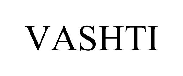 Trademark Logo VASHTI