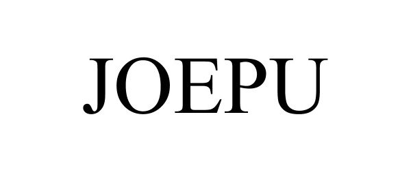 Trademark Logo JOEPU