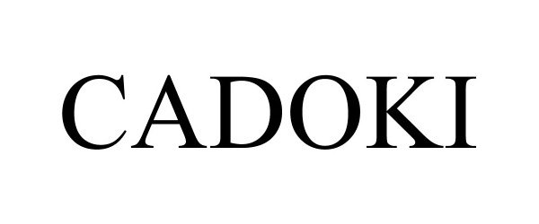 Trademark Logo CADOKI