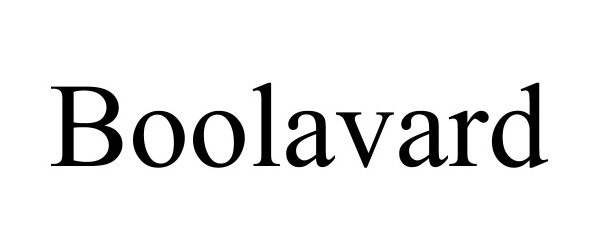  BOOLAVARD