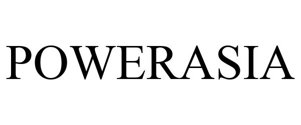 Trademark Logo POWERASIA
