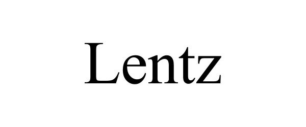 Trademark Logo LENTZ