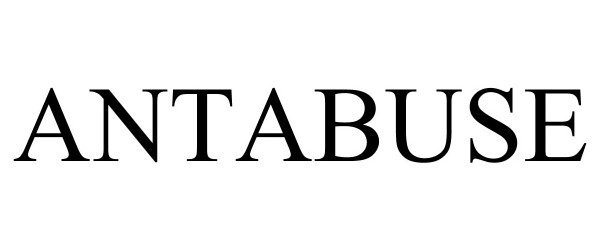 Trademark Logo ANTABUSE