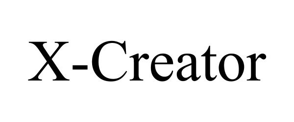 Trademark Logo X-CREATOR