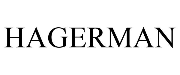 Trademark Logo HAGERMAN