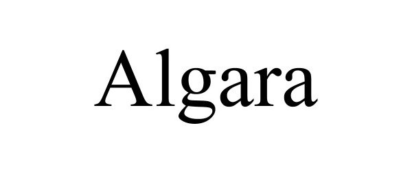 Trademark Logo ALGARA