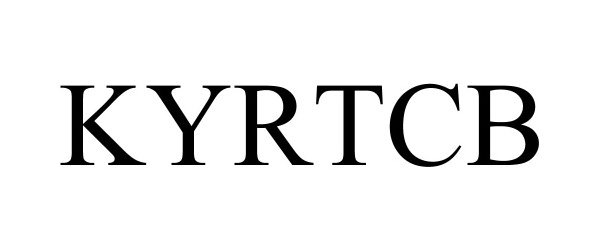 Trademark Logo KYRTCB
