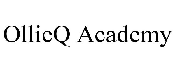 Trademark Logo OLLIEQ ACADEMY