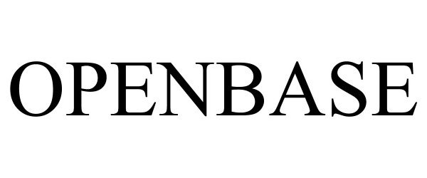 Trademark Logo OPENBASE