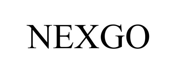 Trademark Logo NEXGO