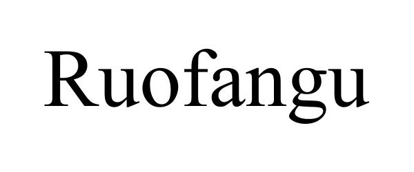 Trademark Logo RUOFANGU