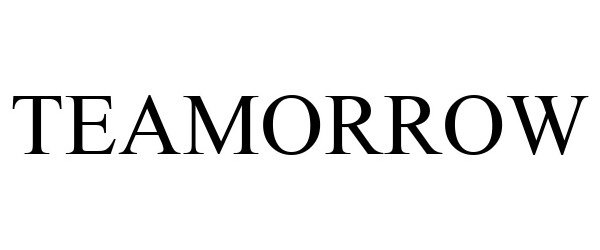 Trademark Logo TEAMORROW