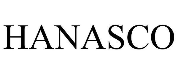 Trademark Logo HANASCO