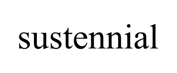Trademark Logo SUSTENNIAL