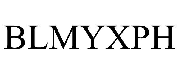 Trademark Logo BLMYXPH