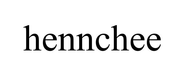 Trademark Logo HENNCHEE