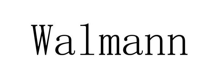 Trademark Logo WALMANN